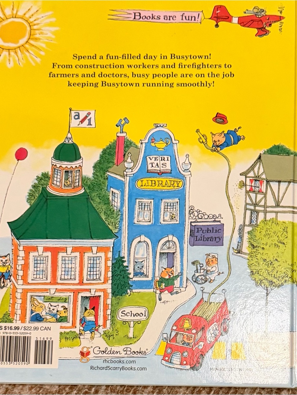 Richard Scarry Set - Funniest Storybook Ever & What Do People Do All Day? - Picture 3 of 8
